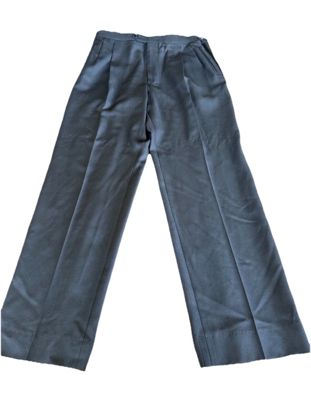 Joseph Abboud Tuxedo Pants Mens 35x32 Black Wool Satin Stripe